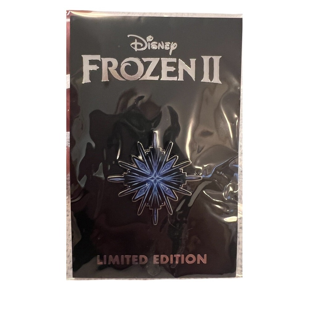 2019‎ D23 Expo Frozen 2 Snowflake Pin Limited Edition Disney Animation Studios